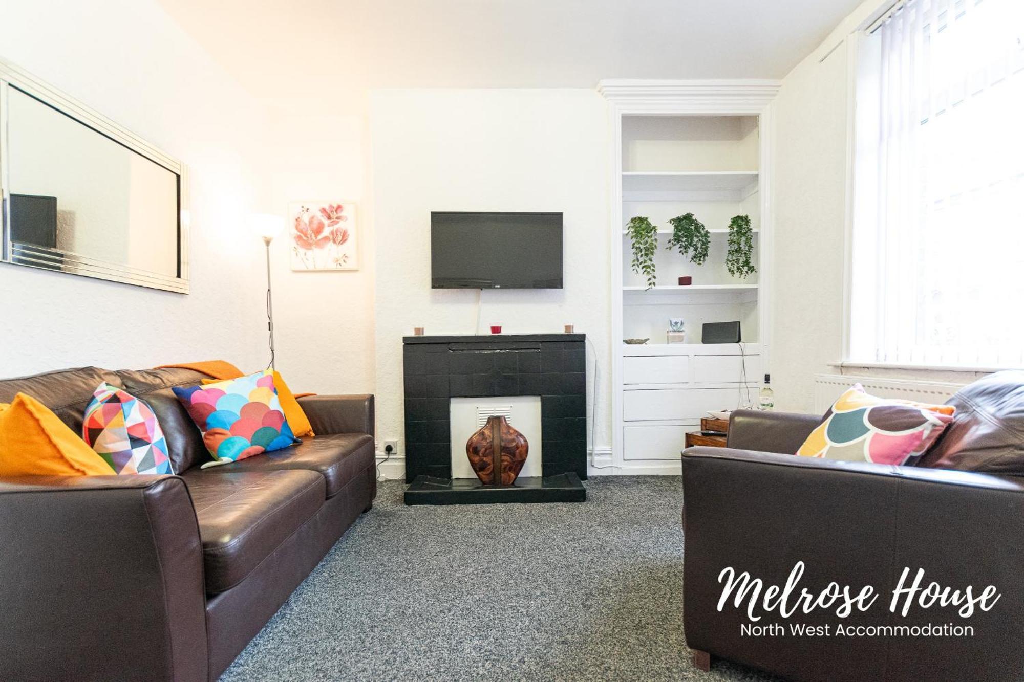 Manchester Work Stays 2Br Home With Parking & Wifi Ngoại thất bức ảnh