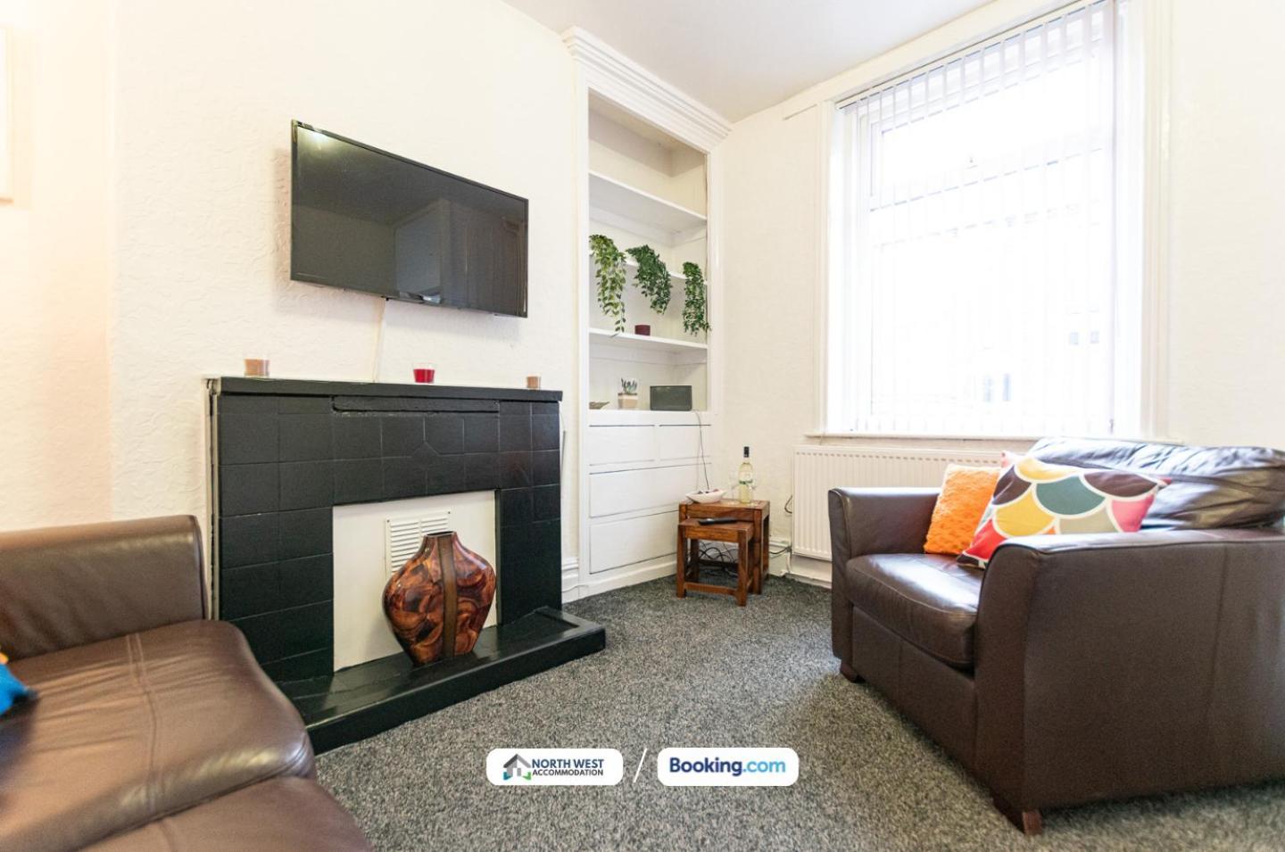 Manchester Work Stays 2Br Home With Parking & Wifi Ngoại thất bức ảnh